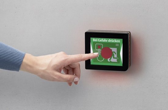 Produktansicht ePED Display-Türterminal