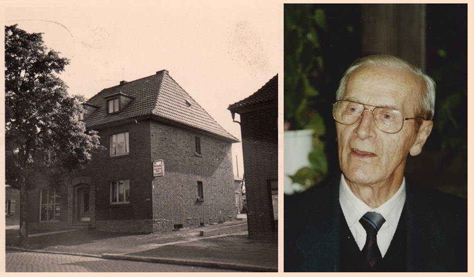 Das Installationsgeschäft im Jahr 1949 und Erfinder Josef Krampe