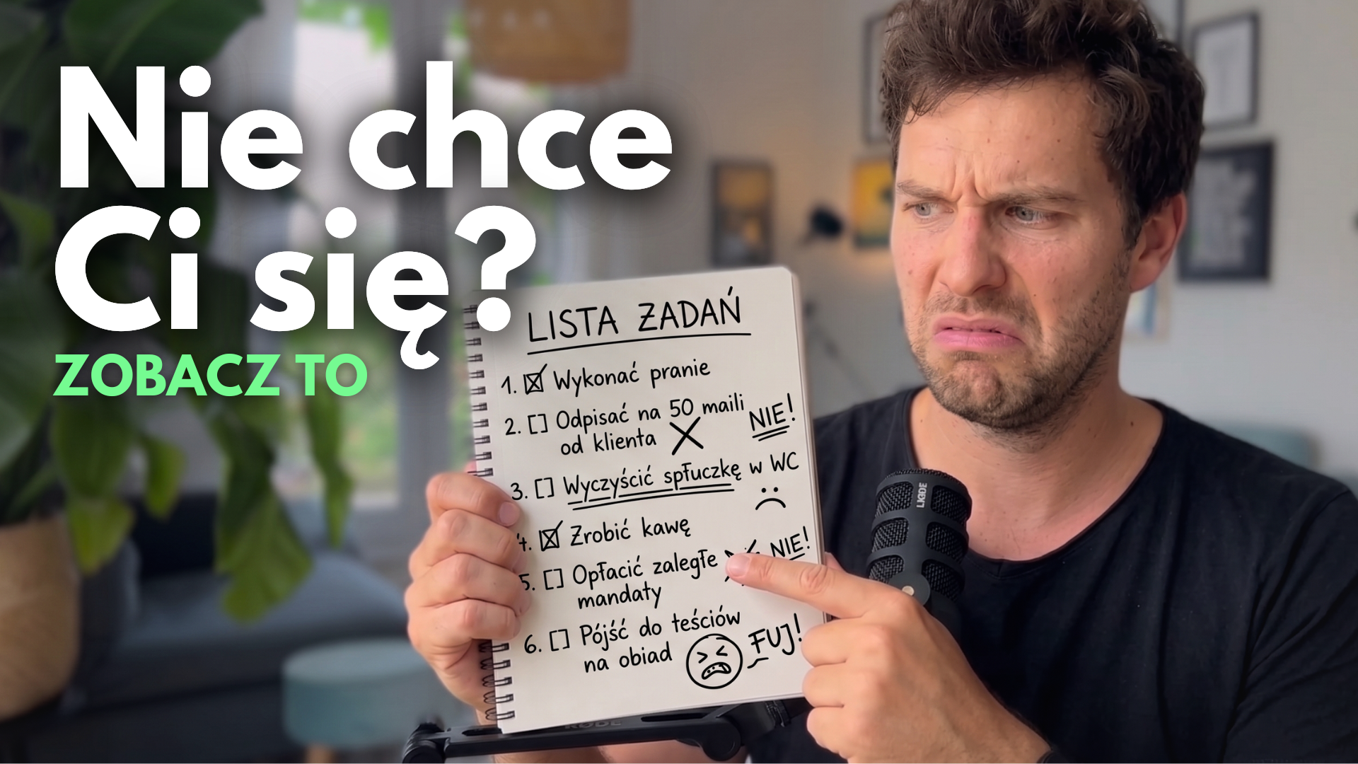 Jak pokonać OPÓR przed listą zadań i ruszyć z miejsca