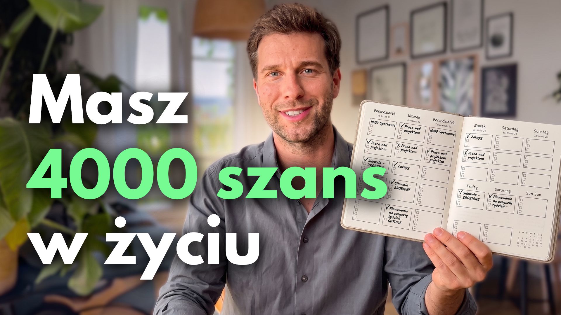 Zaplanowałeś tydzień i co dalej? Jak przejść do działania?