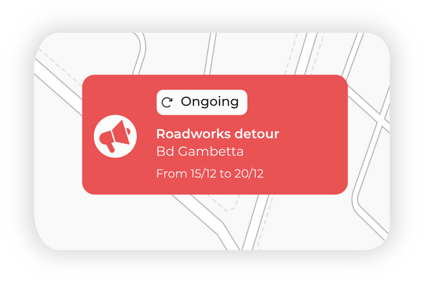 Send disruption alerts