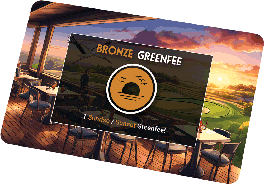 Bronze Sunset Einzel-Greenfee – Open End ab 18 Uhr