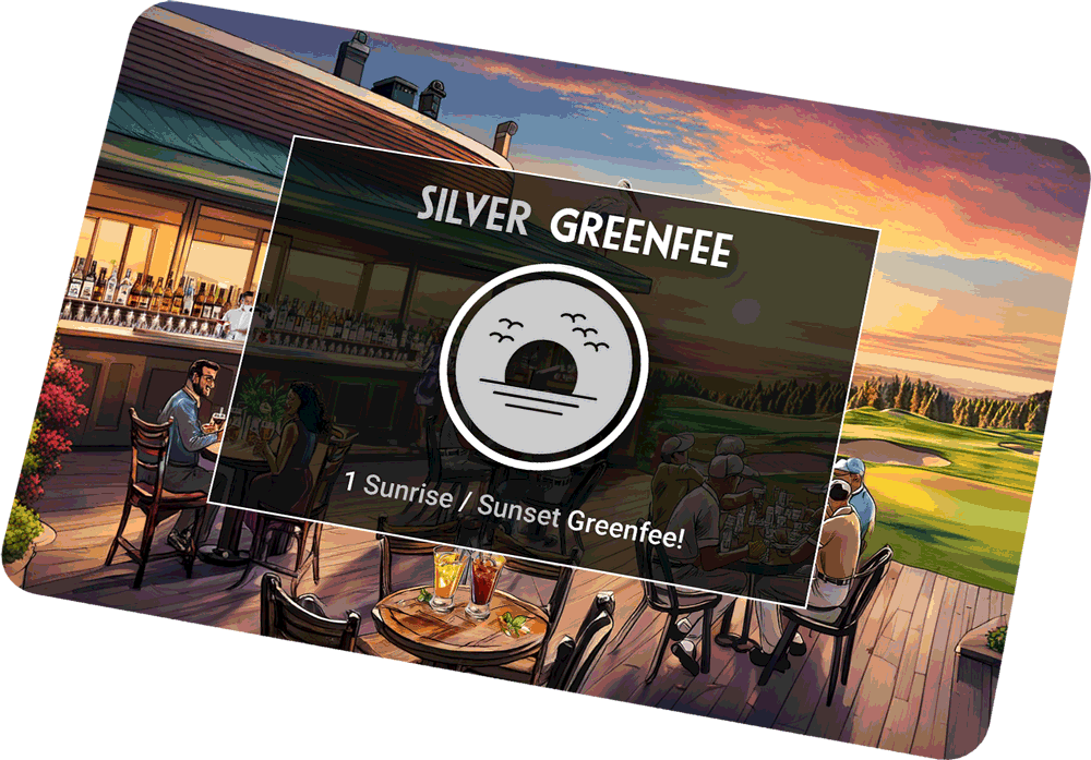 Silver Sunset Einzel-Greenfee – Open End ab 17 Uhr