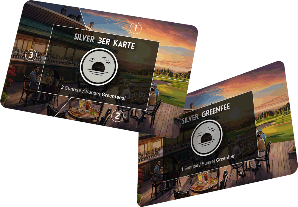 Silver Sunset 3+1 Greenfee-Karte – 4 Greenfees inkl. 1 Gratis