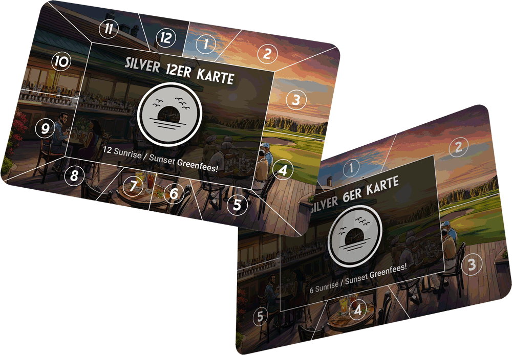 Silver Sunset 12+6 Greenfee-Karte – 18 Greenfees inkl. 6 Gratis
