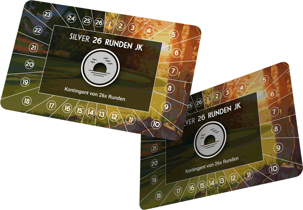 Bronze Sunset 12+6 Greenfee-Karte – 18 Greenfees inkl. 6 Gratis
