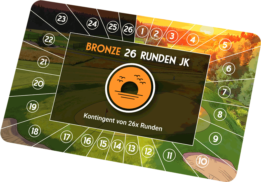 Bronze Sunset Jahres-Karte Rastenmoos Luzern – Unbegrenztes Spielen ab 18 Uhr