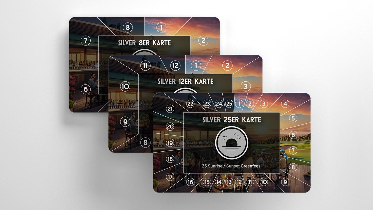 Silver Sunset Greenfee-Karte – Golfplatz Rastenmoos Luzern