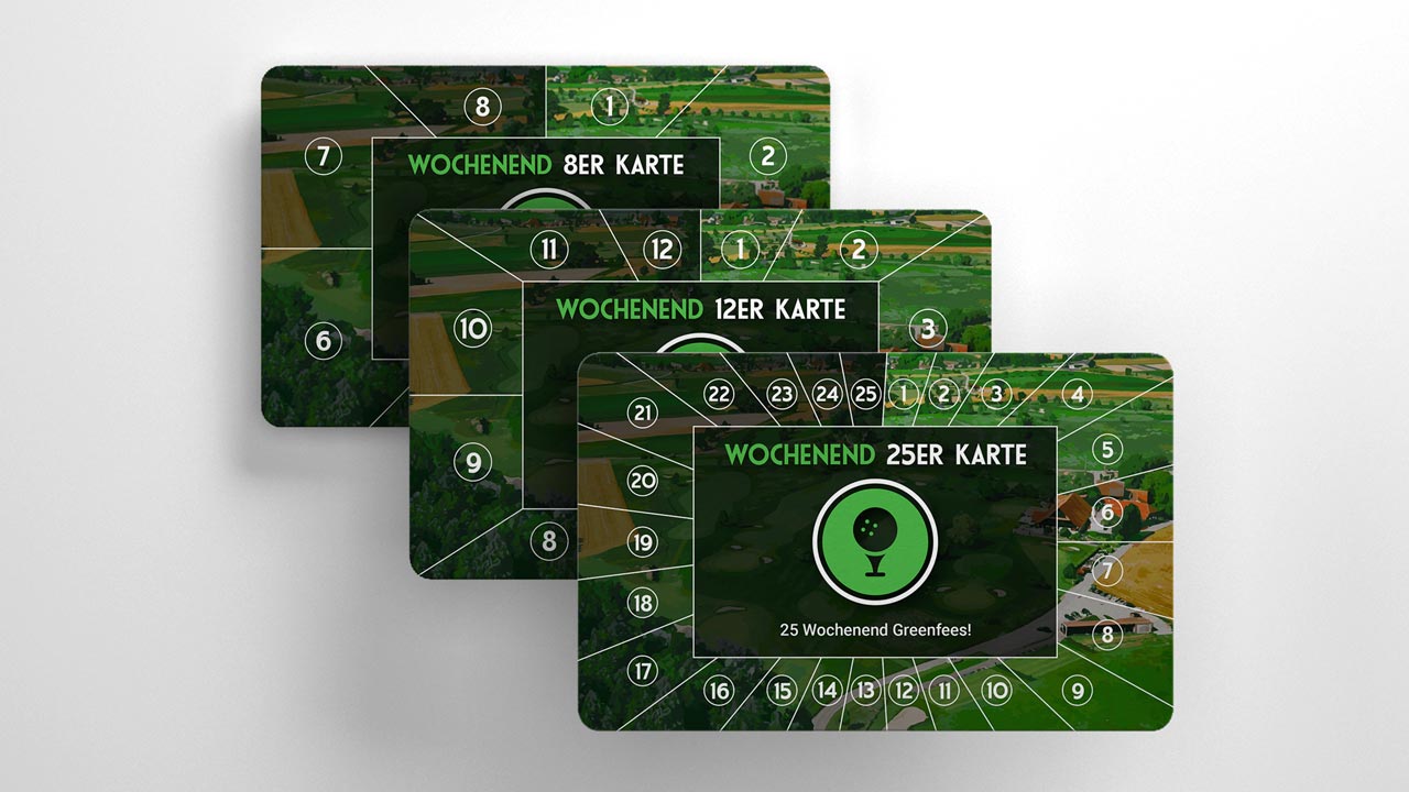 Wochenend Greenfee-Karte – Golfplatz Rastenmoos Luzern