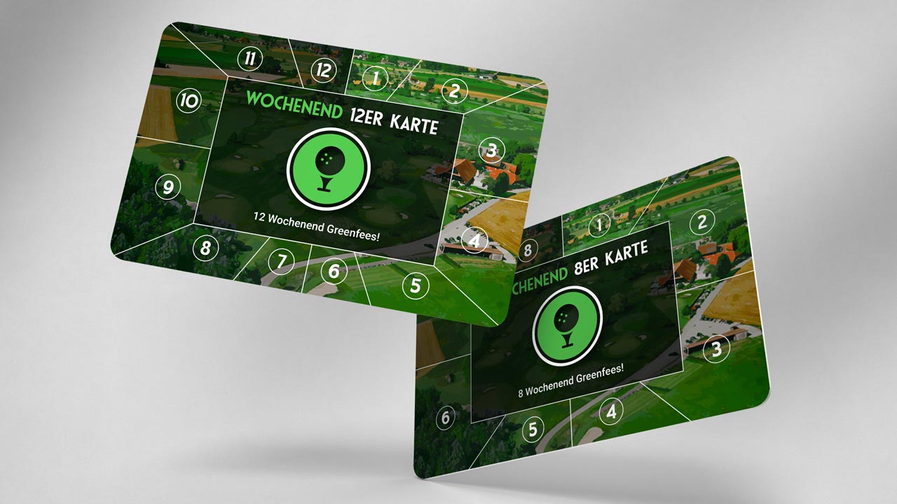 Wochenend Greenfee-Karte – Golfplatz Rastenmoos Luzern