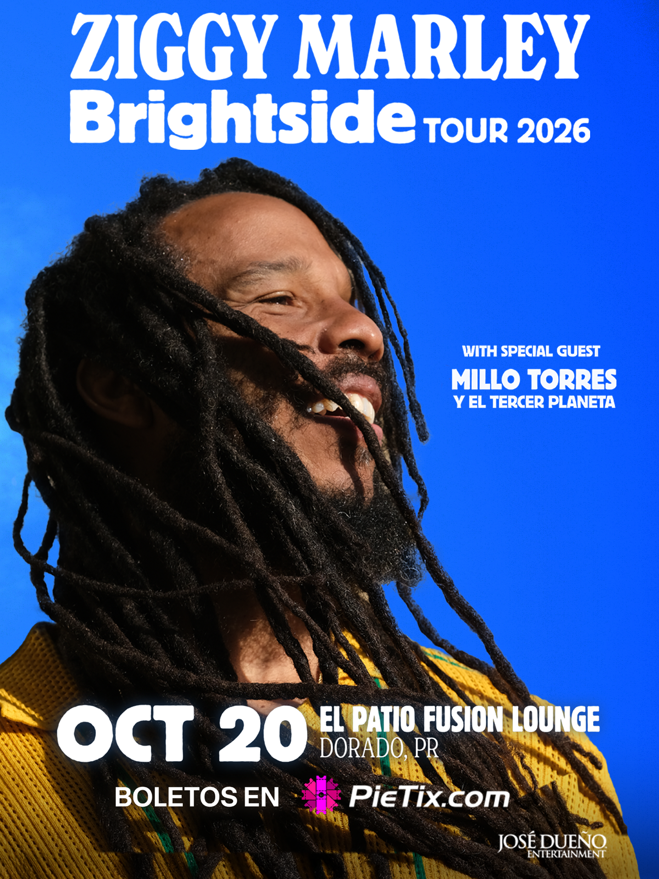 Book Your VIP Table Now — Ziggy Marley Brightside Tour 2026