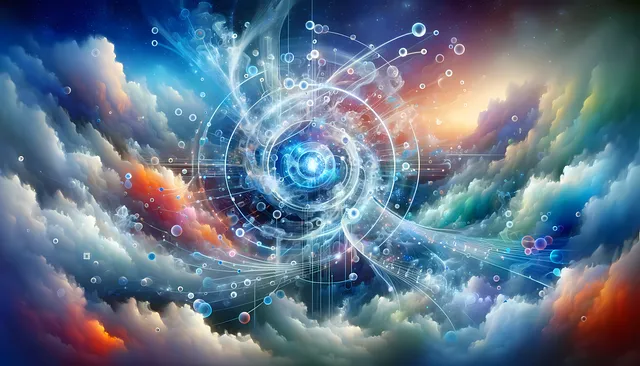 ai generated, quantum computing, math
