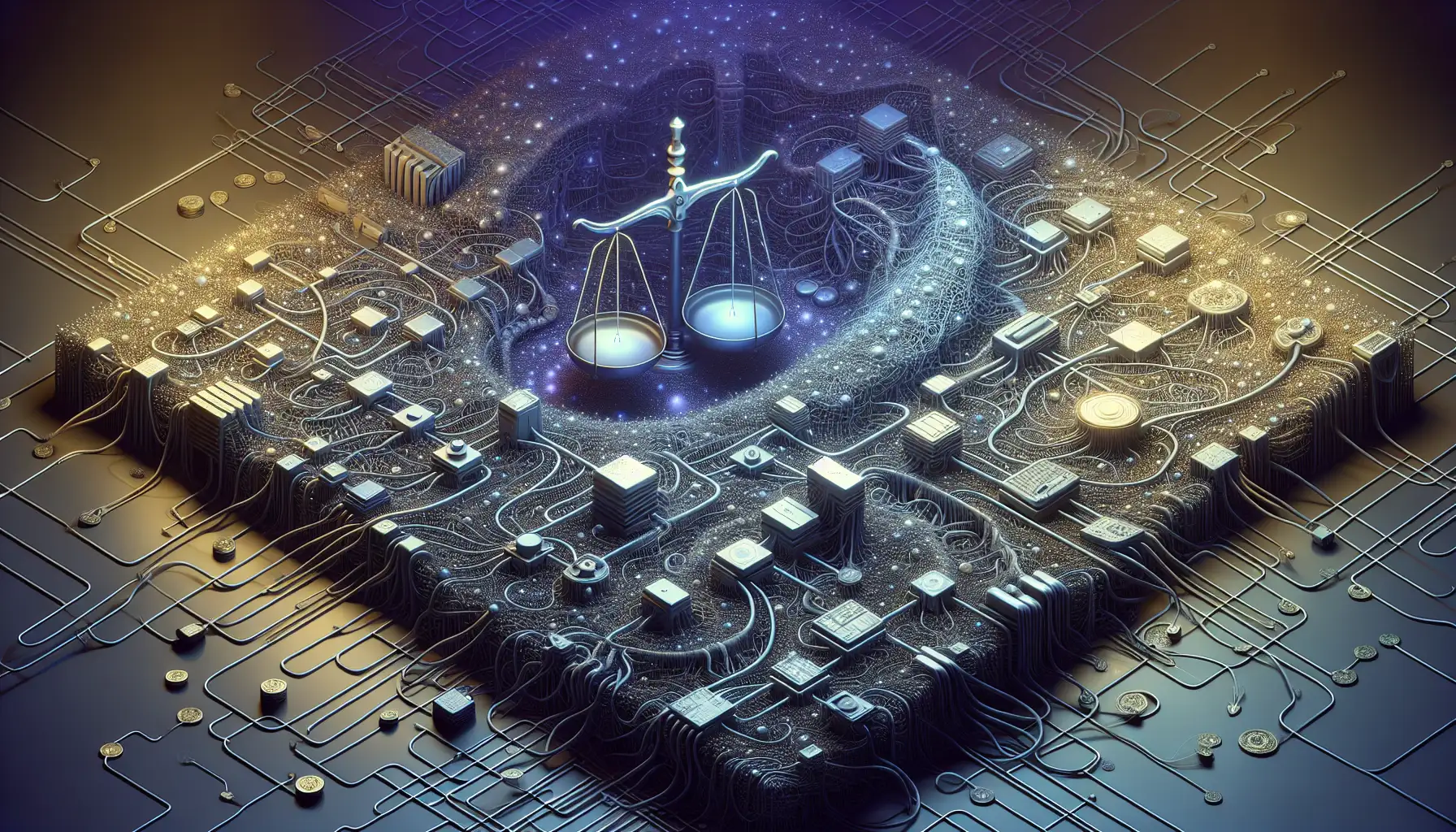 Illustration of challenges in implementing distributed networks