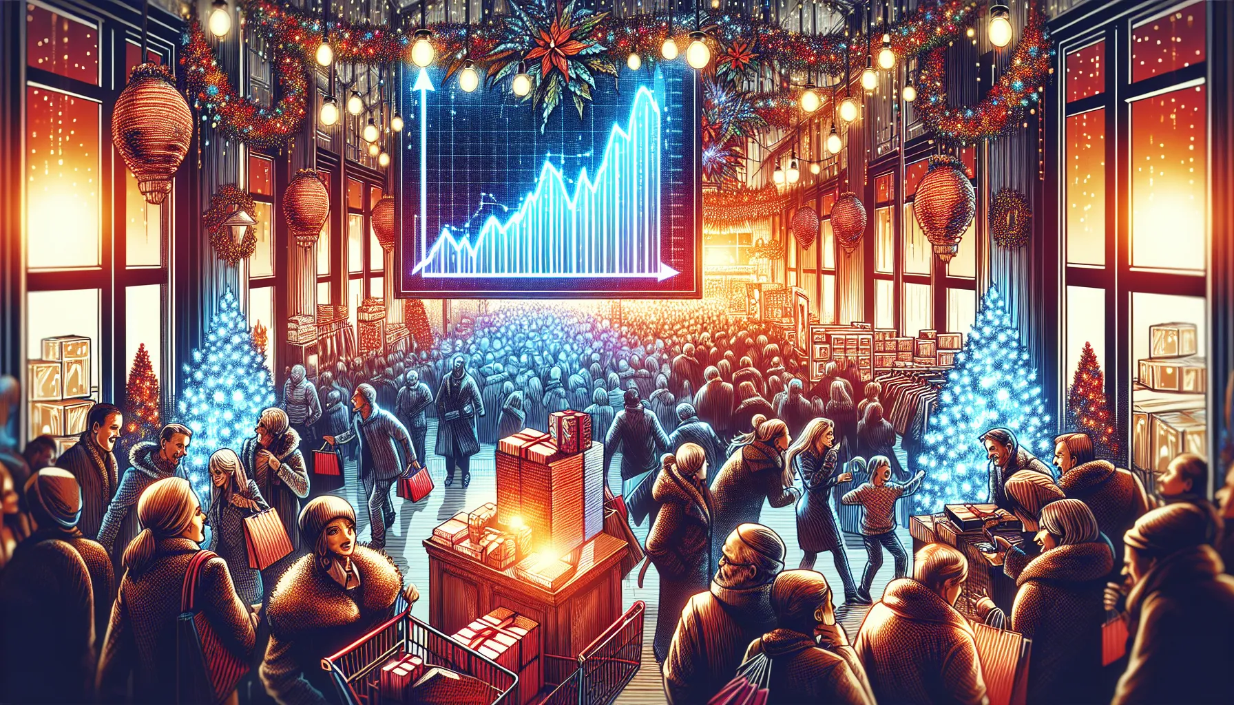 An illustration of the economic implications of Black Friday sales.