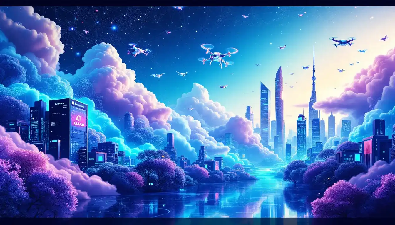 Real-world applications of AI cloud in various industries.