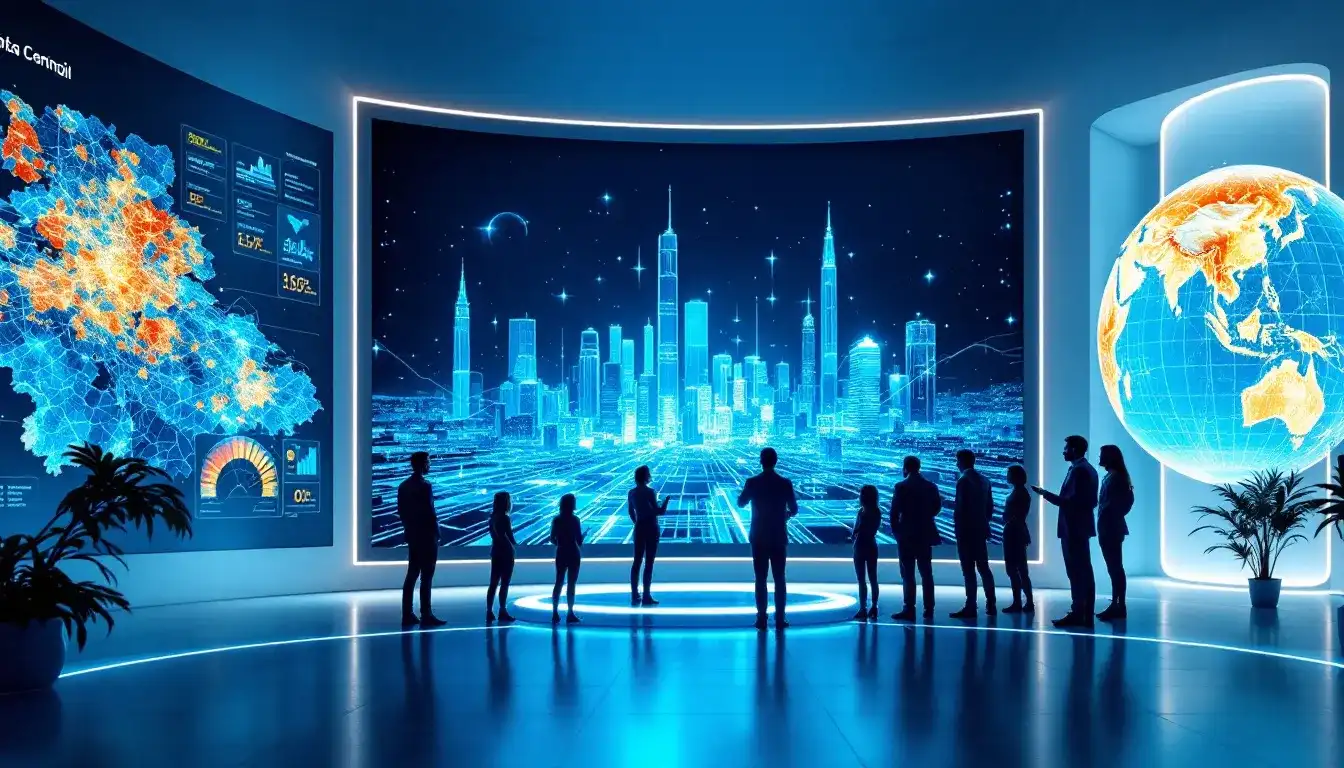 An example of data visualization and presentation techniques.