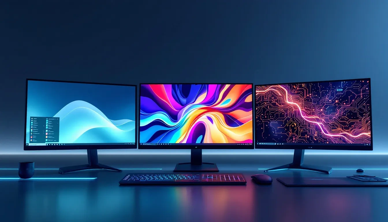 A user comparing different virtual workstation options on a computer.