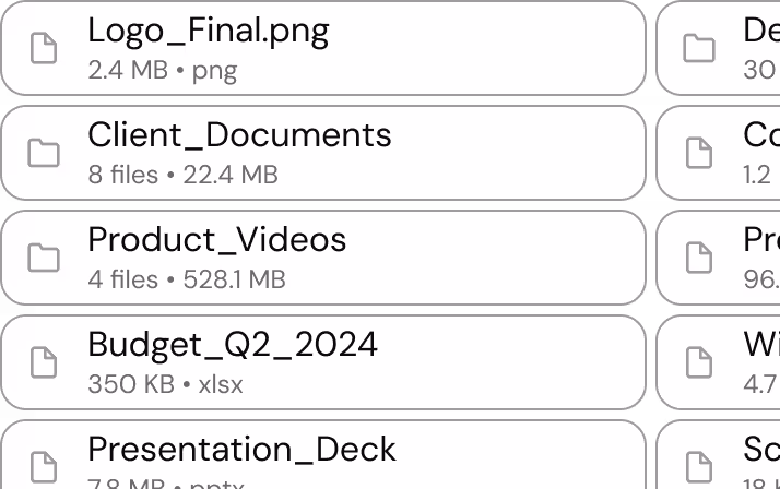 Send with Hivenet secure file-sharing illustration
