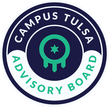 Campus Tulsa advisory board badge