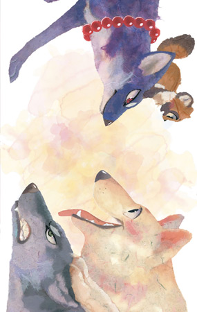 The Fox & Little Tanuki