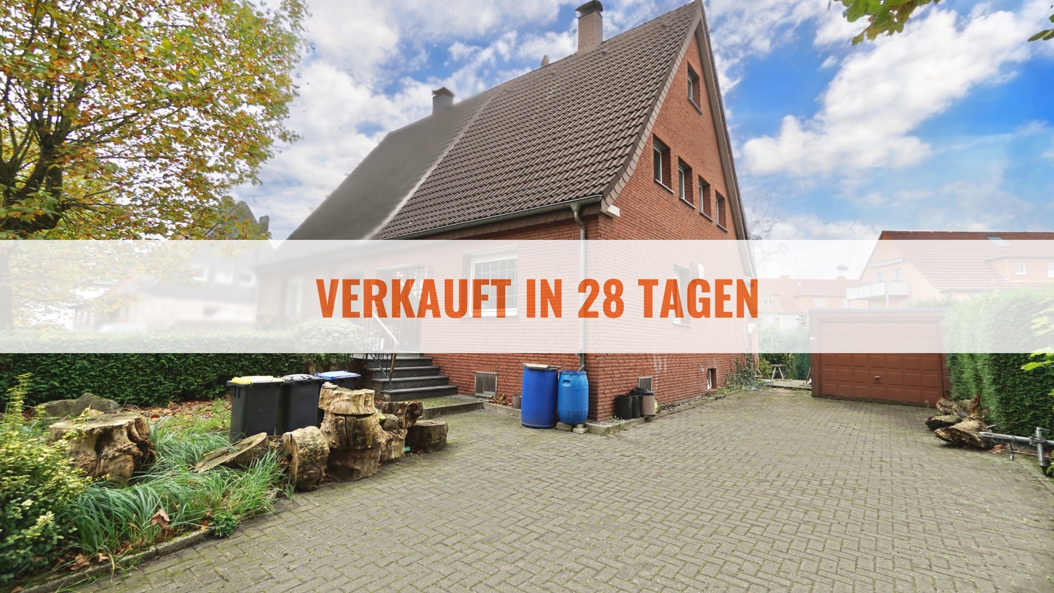 Doppelhaushälfte mit Großraumgarage auf einer ruhigen Spielstraße in Ickern!