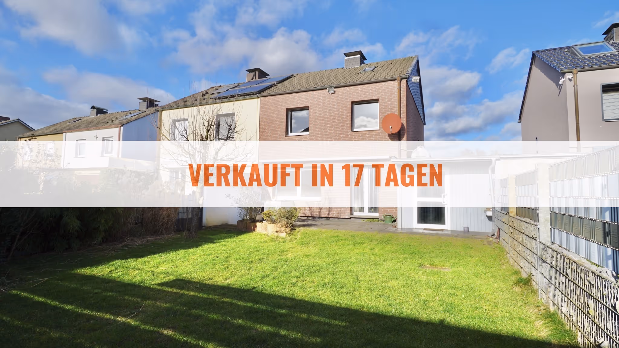 100 m² Doppelhaushälfte mit 4 Zimmern Garten, Stellplätze und Doppelgarage!