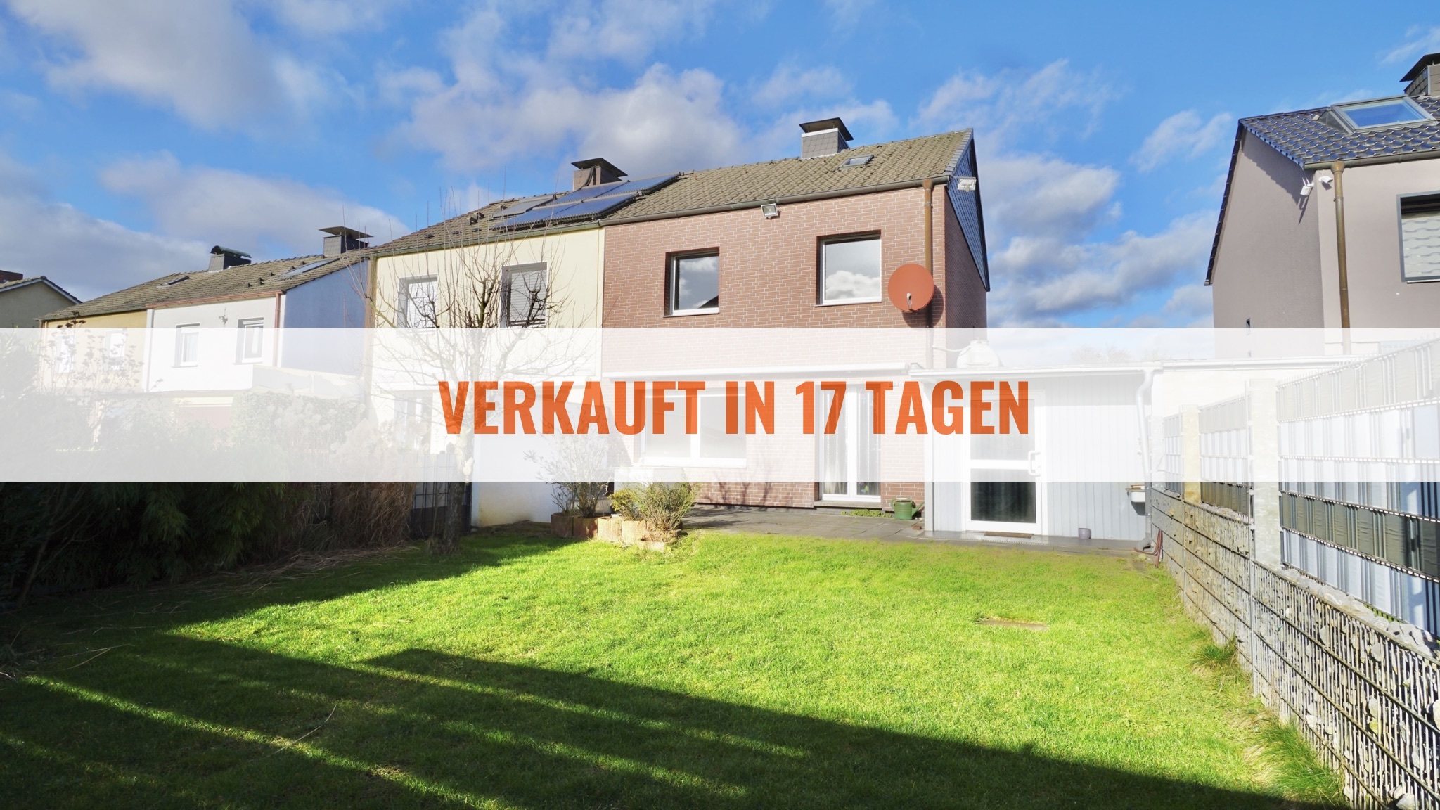 100 m² Doppelhaushälfte mit 4 Zimmern Garten, Stellplätze und Doppelgarage!