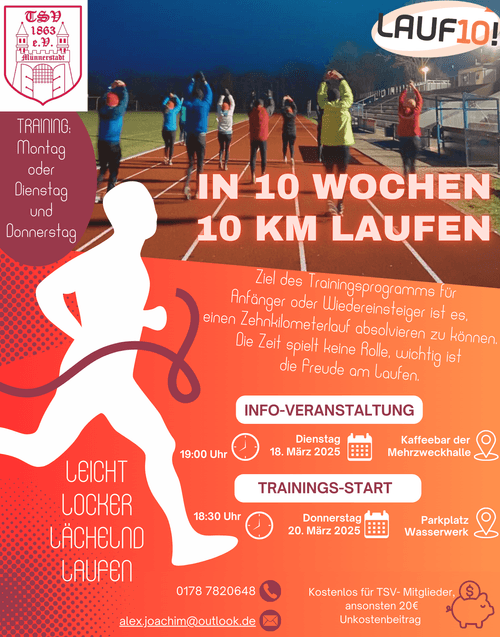 LAUF10 startet wieder in Münnerstadt