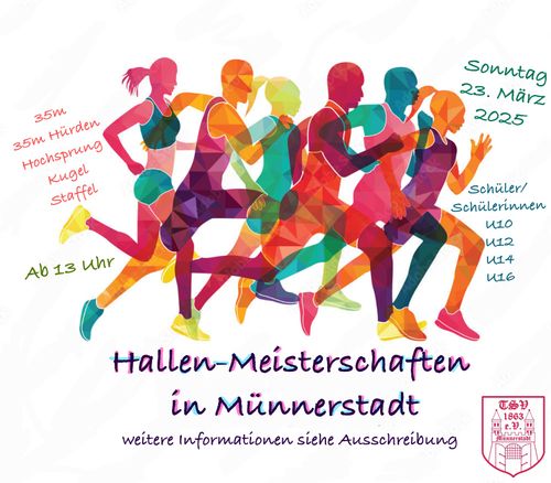 Hallen-Meisterschaften des Kreises Rhön-Saale in Münnerstadt