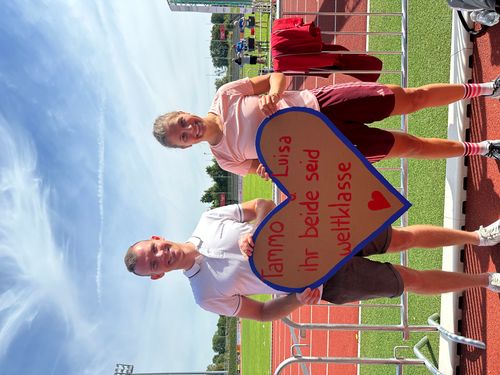 Halbmarathon in Fulda für Luisa und Tammo