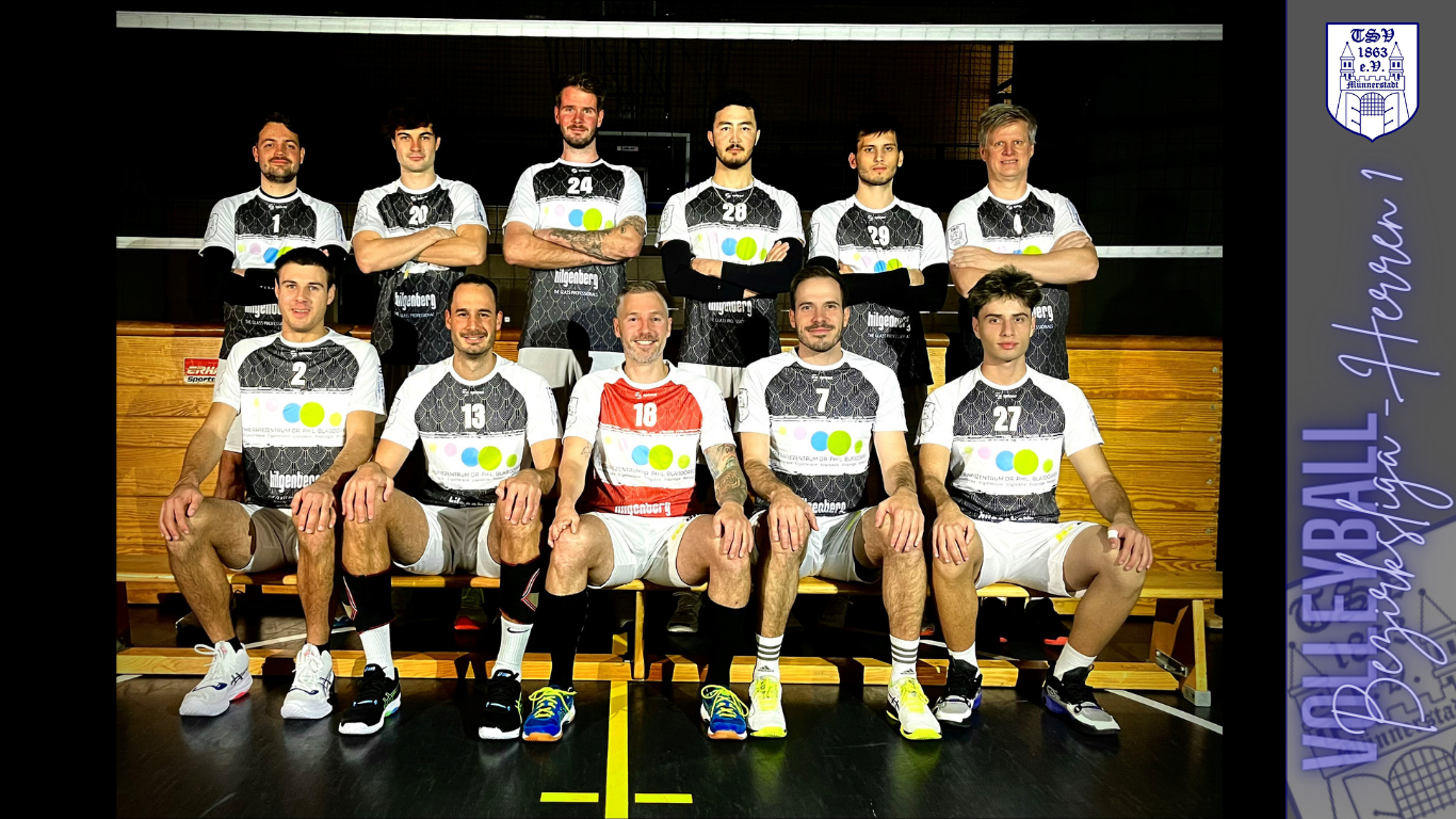 Teamvorstellung Volleyball Bezirksliga - Saison 2025/26