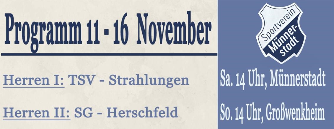 Fußball-Derbytime am Samstag, 15.11.25, um 14.00 Uhr in Münnerstadt
