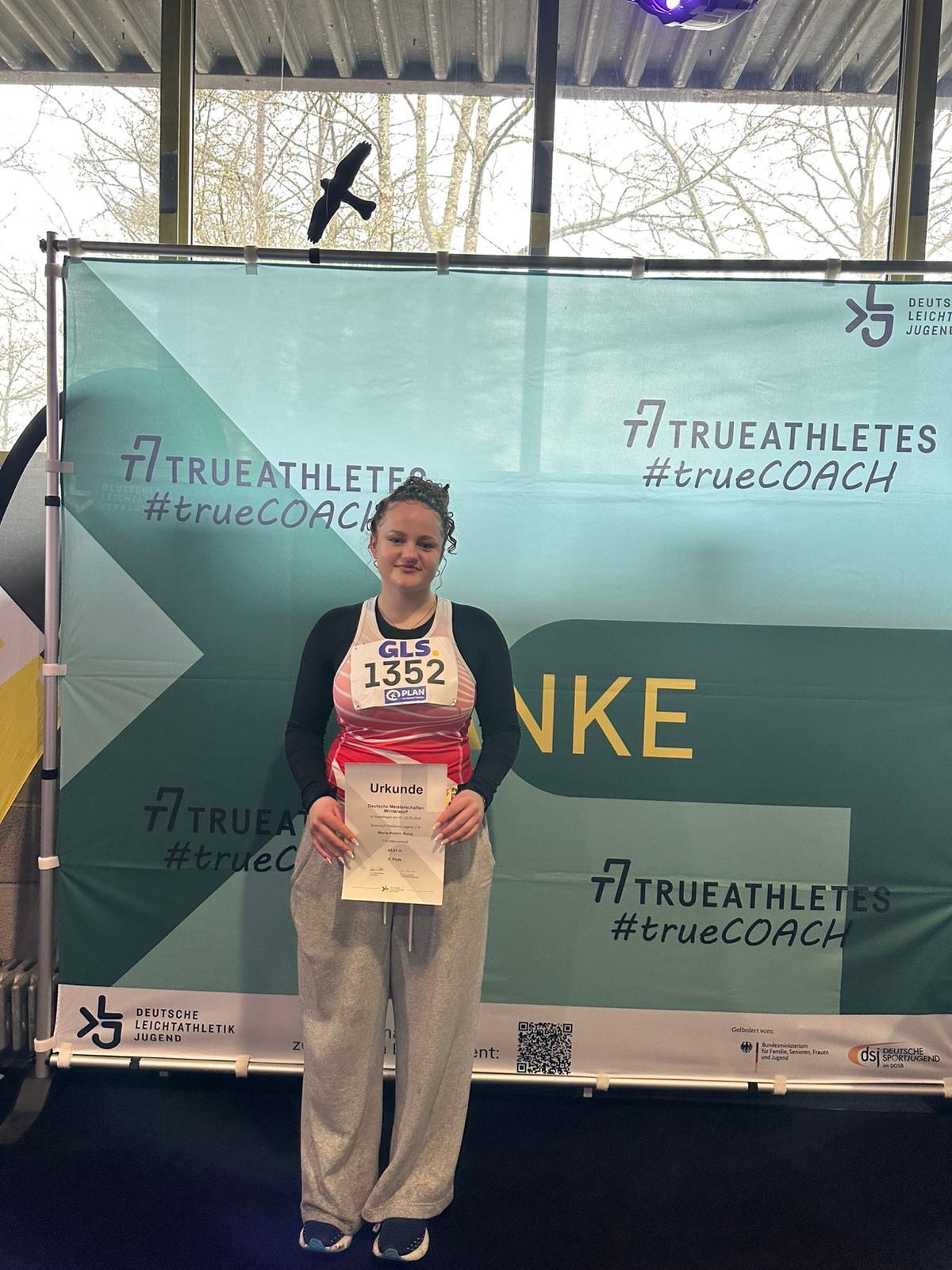 🇩🇪🔥 Mie bei den Deutschen Meisterschaften Winterwurf 2026 in Sindelfingen 🔥🇩🇪