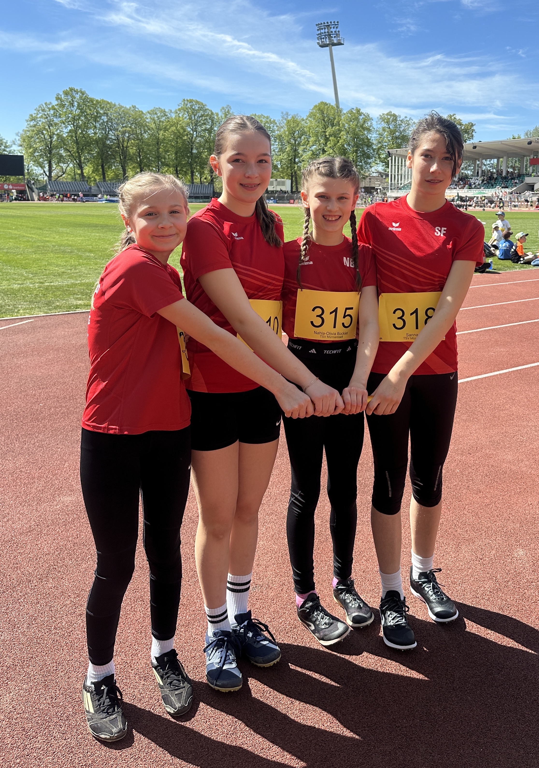 Bahneröffnung in Schweinfurt für die Leichtathleten