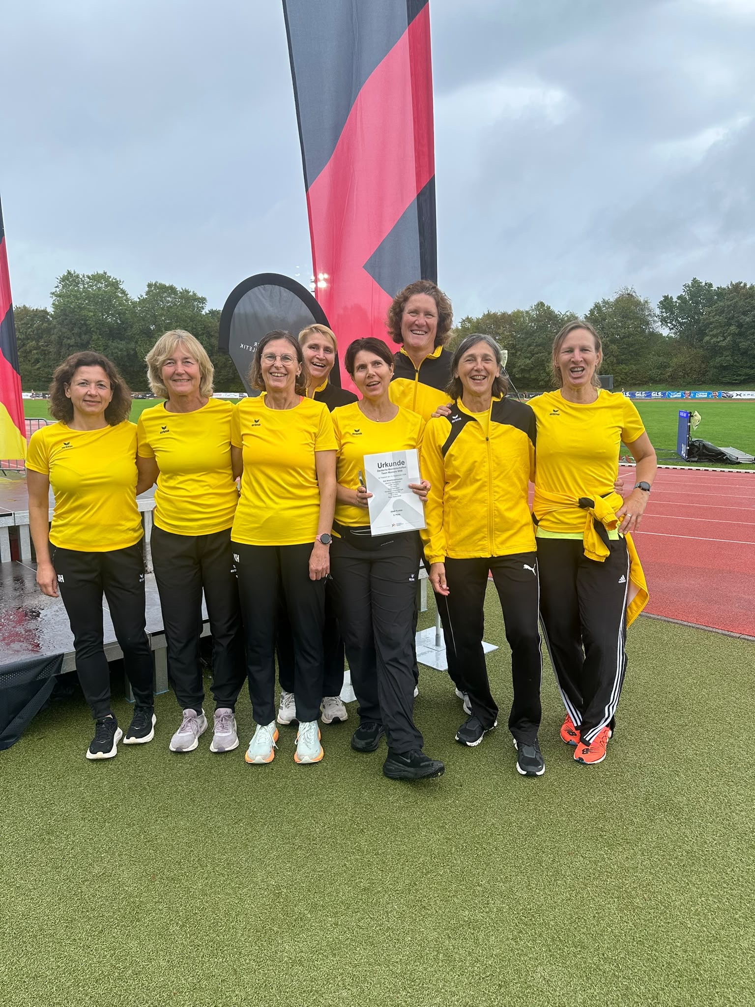 Deutsche Team-Meisterschaft in Troisdorf – Platz 5 für unser Masters-Team