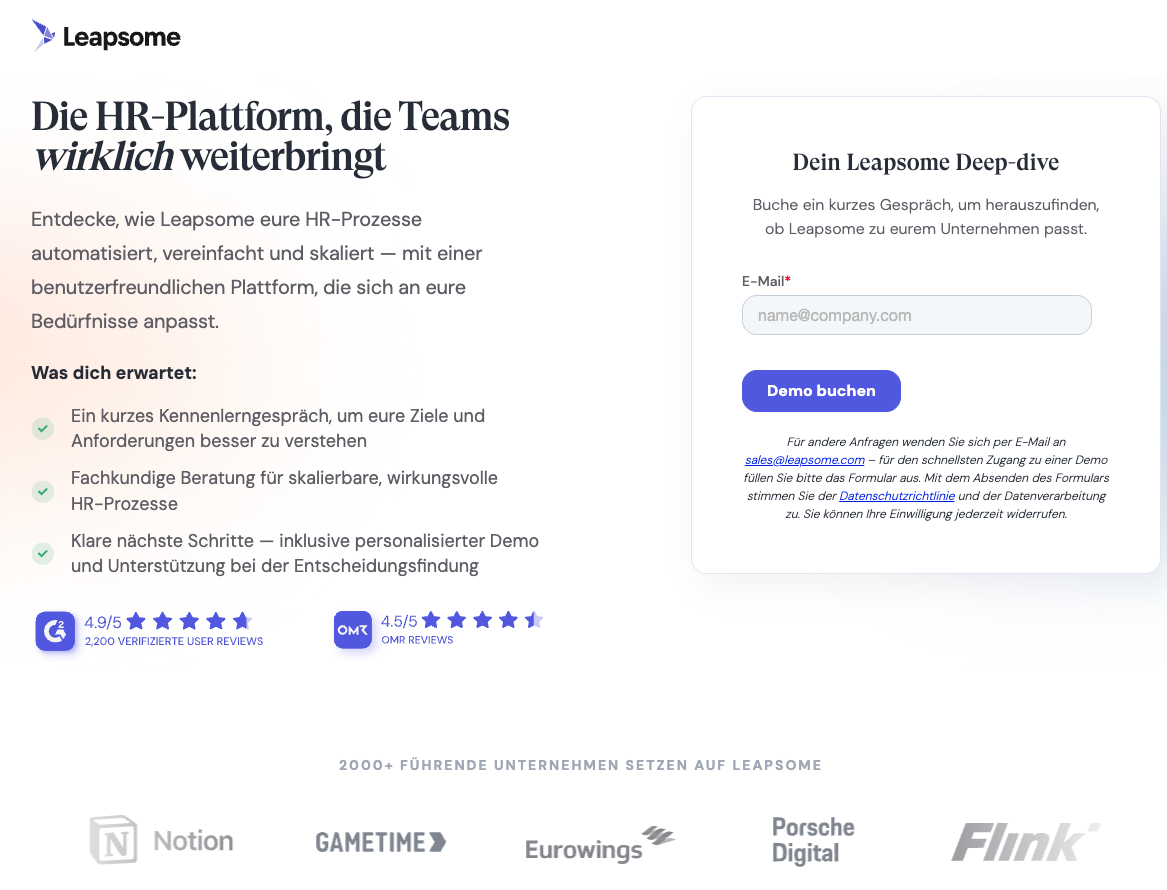 Best Practise Kontaktformular