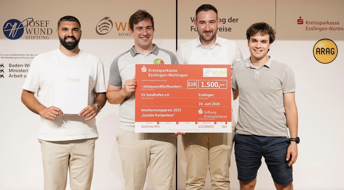 Felix Jendritza wird Stipendiat des WLSB-Förderprojekts ZUKUNFT.Jugend