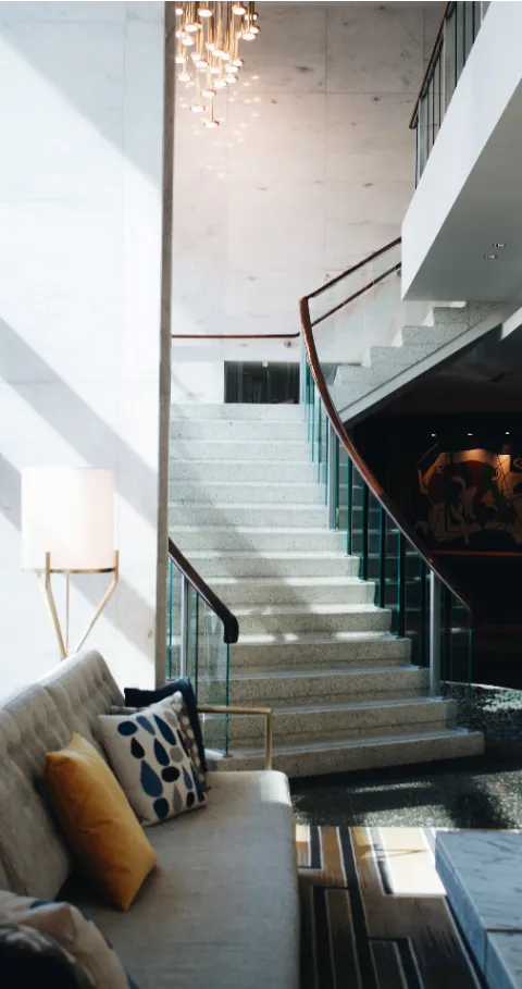 concrete stairs