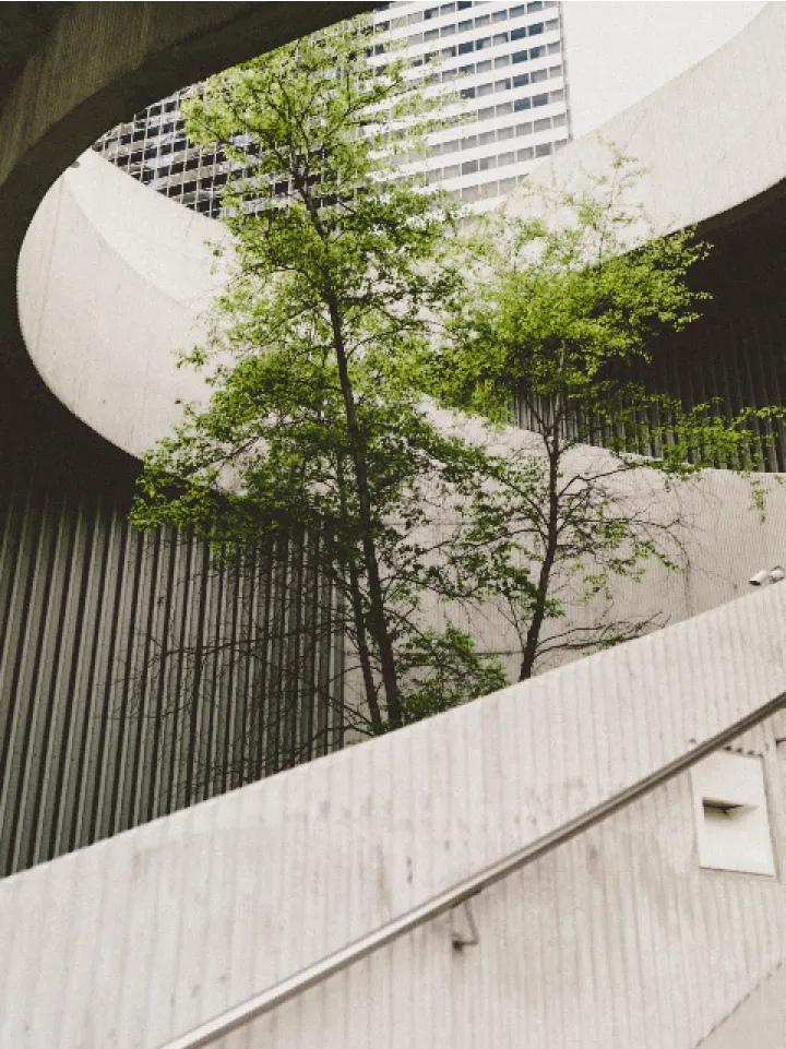 spiral building