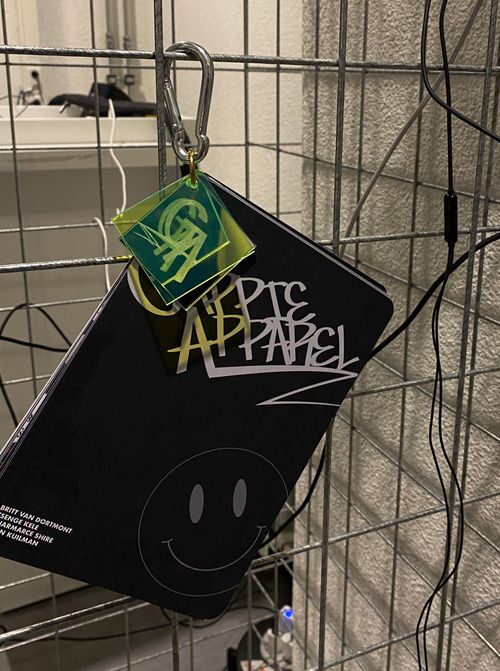 Gappie Apparel brand book showcased in the exhibition