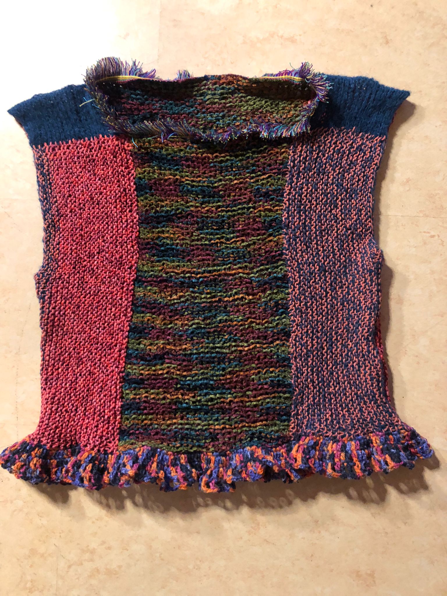 bunter Pulli