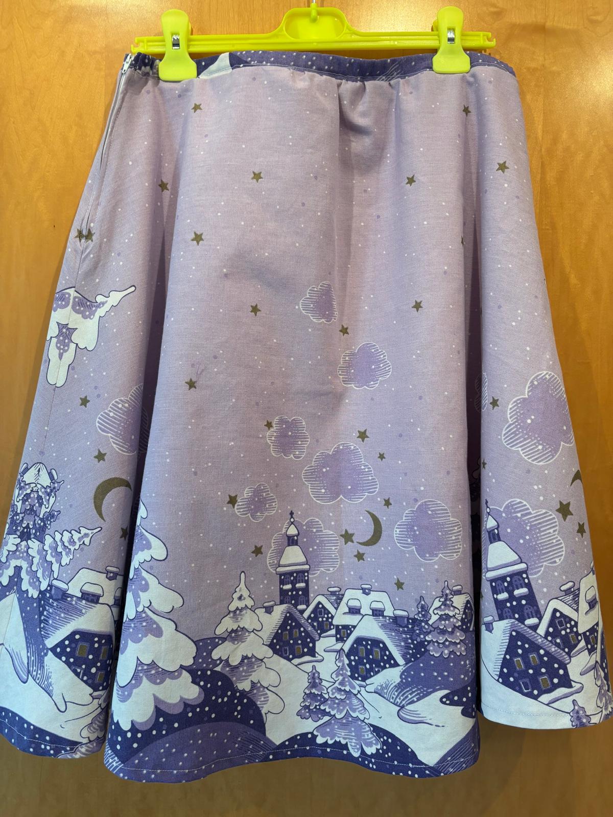 Rock mit Wintermotiv