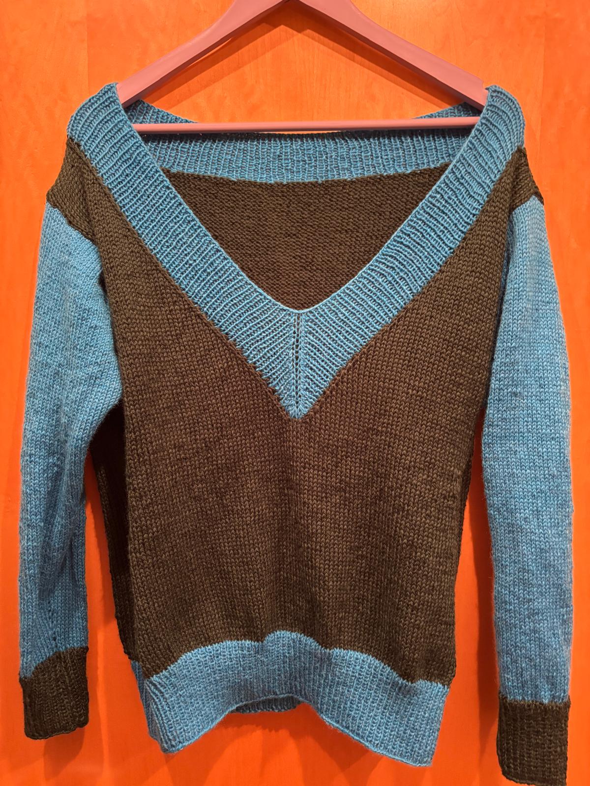 Pulli mit V Ausschnitt