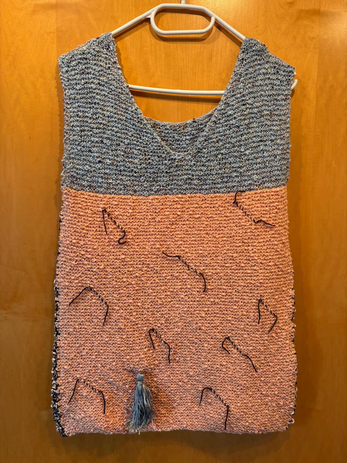 Shirt lachs und grau 