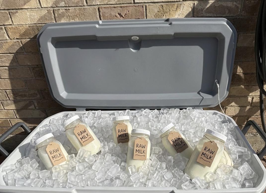 Raw Milk Pickup - Cooler