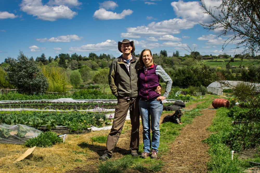 Elizabeth and Paul Kaiser of Singing Frogs Farm