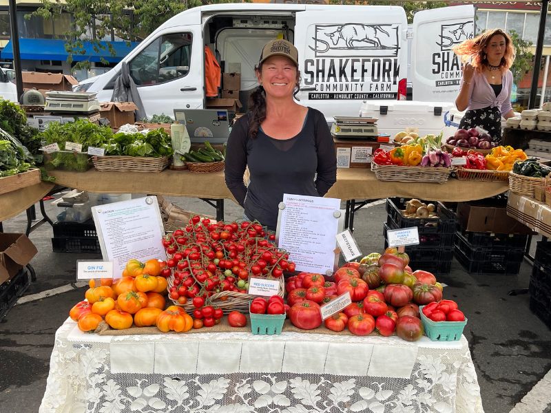 Melanie Cunningham of Shakefork Community Farm