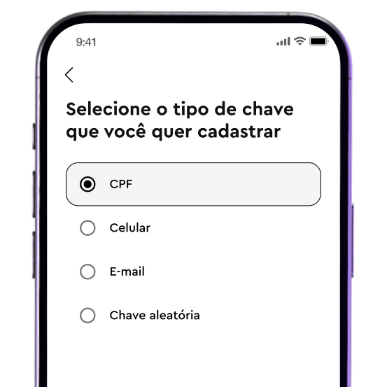 Tela do celular mostra link de pagamento sendo gerado