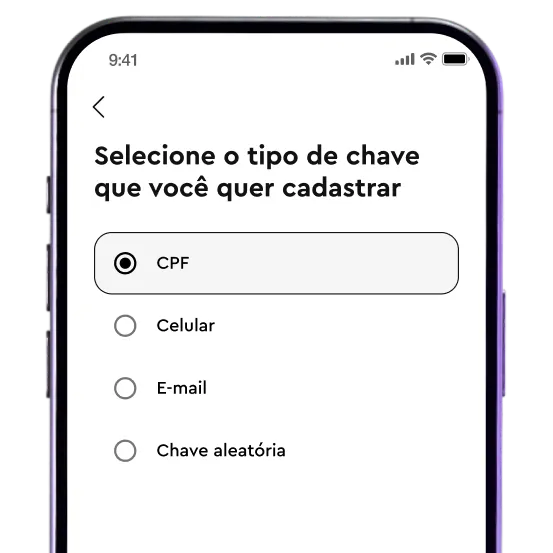 Tela do celular mostra link de pagamento sendo gerado
