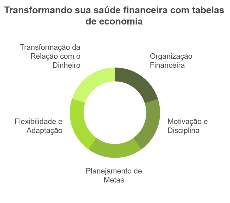 tabela para juntar dinheiro mensal